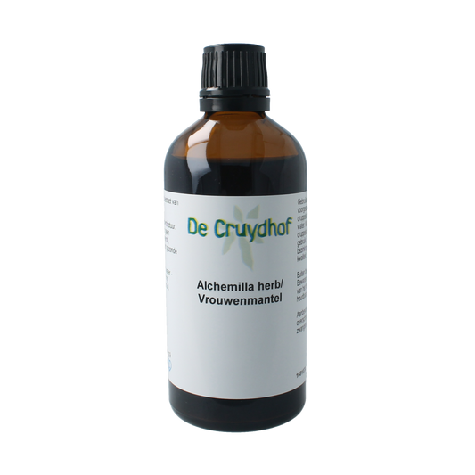 Cruydhof Alchemilla vulgaris/vrouwenmantel tinctuur 100.00 Milliliter