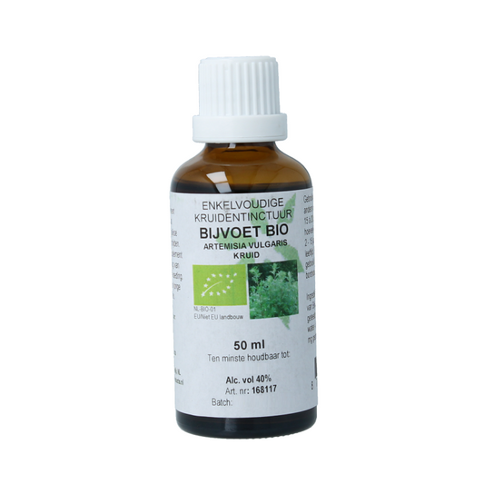 Cruydhof Artemisia vulgaris herb/bijvoet tinctuur bio 50 Milliliter