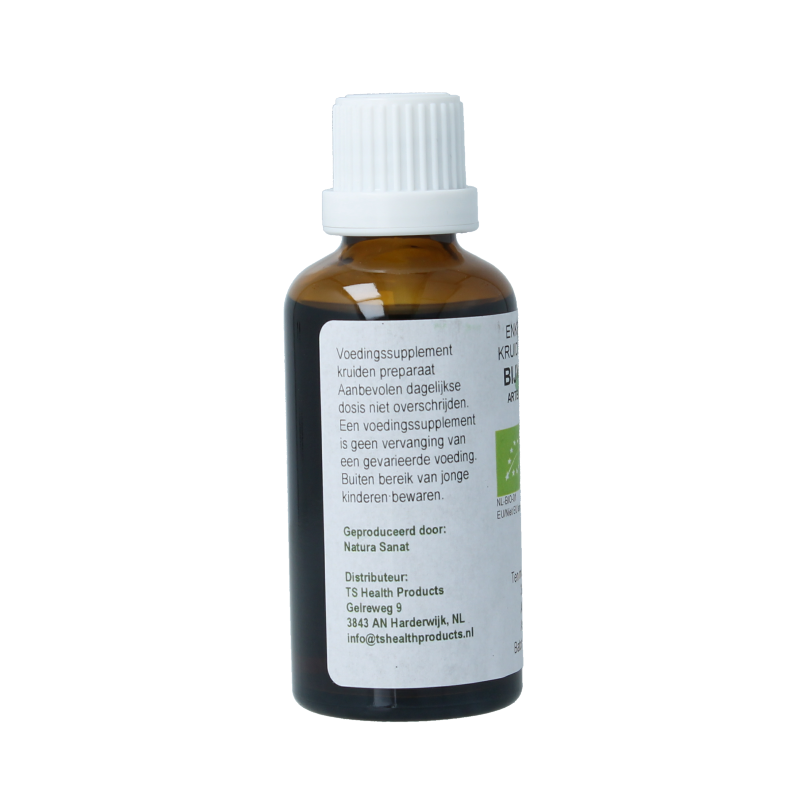 Cruydhof Artemisia vulgaris herb/bijvoet tinctuur bio 50 Milliliter