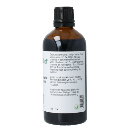 Cruydhof Artemisia vulgaris herb/bijvoet tinctuur bio 100 Milliliter
