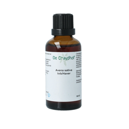 Cruydhof Avena sativa herb/haver tinctuur 50.00 Milliliter