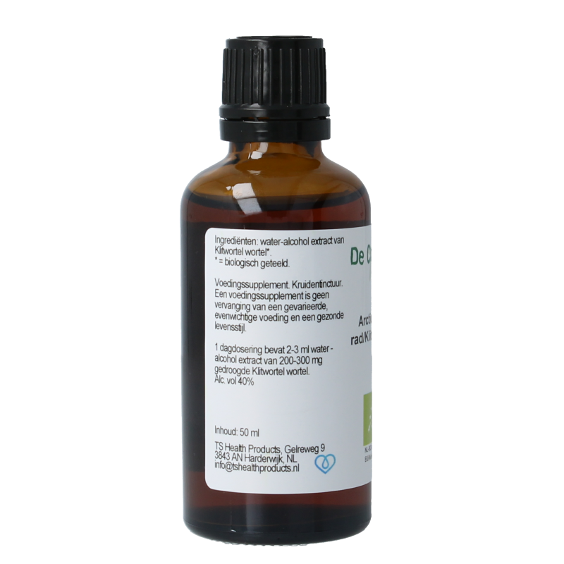 Cruydhof Arctium lappa/grote klis tinctuur bio 50 Milliliter