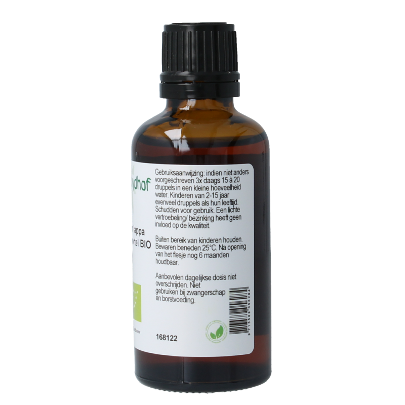 Cruydhof Arctium lappa/grote klis tinctuur bio 50 Milliliter