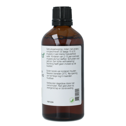 Cruydhof Arctium lappa/grote klis tinctuur bio 100.00 Milliliter