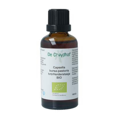 Cruydhof Capsella burs p / herderstasje tinctuur bio 50.00 Milliliter