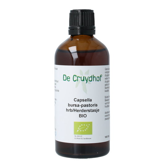 Cruydhof Capsella burs p / herderstasje tinctuur bio 100 Milliliter