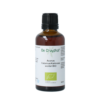 Cruydhof Acorus calamus/kalmoeswortel tinctuur bio 50.00 Milliliter