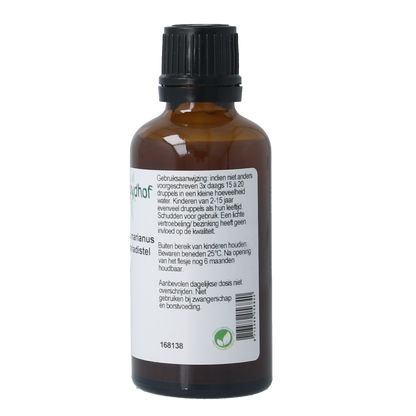 Cruydhof Carduus marianus fructus / mariadistel tinctuur 50.00 Milliliter
