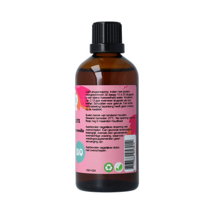 Natura Sanat Matricaria chamomilla/echte kamille tinctuur bio 100.00 Milliliter