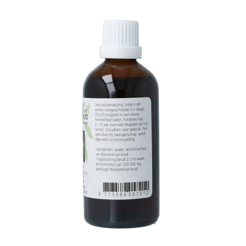 Cruydhof Tanacetum parthenium herb/moederkruid tinctuur 100 Milliliter