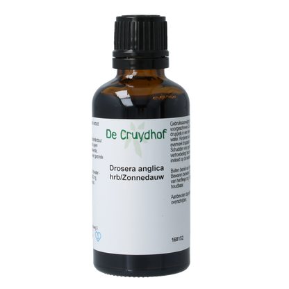 Cruydhof Drosera rotundfolia hrb / zonnedauw tinctuur 50 Milliliter