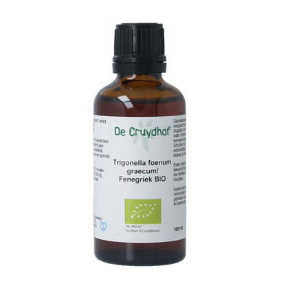Cruydhof Trigonella foen gr / fenegriek tinctuur bio 50.00 Milliliter