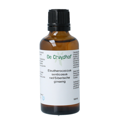 Cruydhof Eleutherococcus senticosus radix tinctuur 50 Milliliter