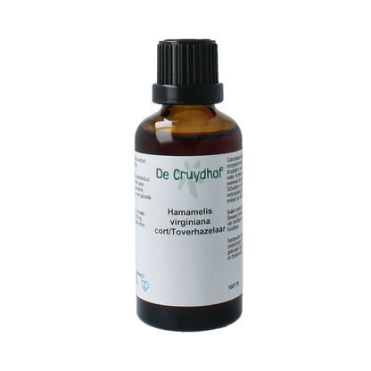 Cruydhof Hamamelis virginiana cort / toverhazelaar tinctuur 50.00 Milliliter