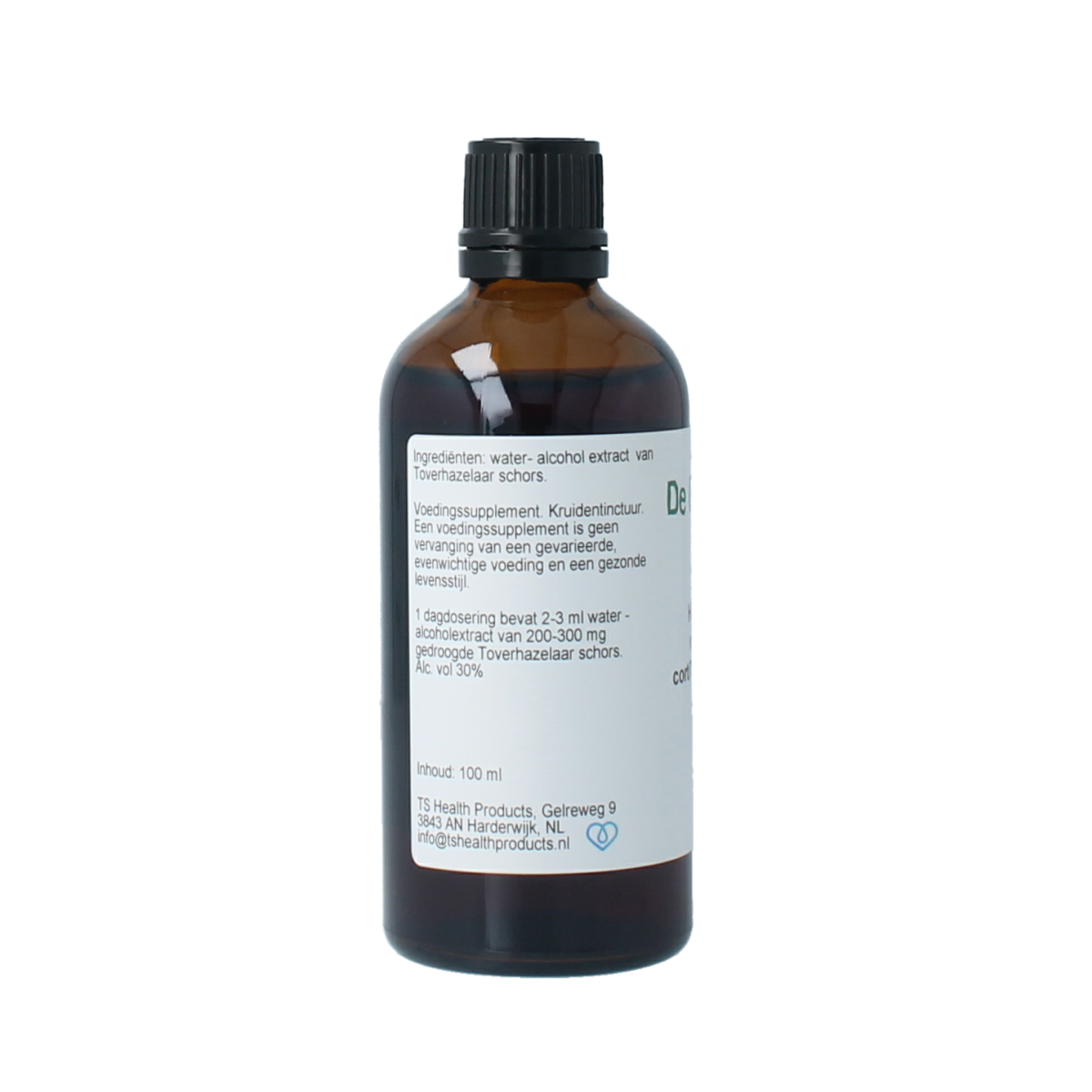 Cruydhof Hamamelis virginiana cort / toverhazelaar tinctuur 100.00 Milliliter