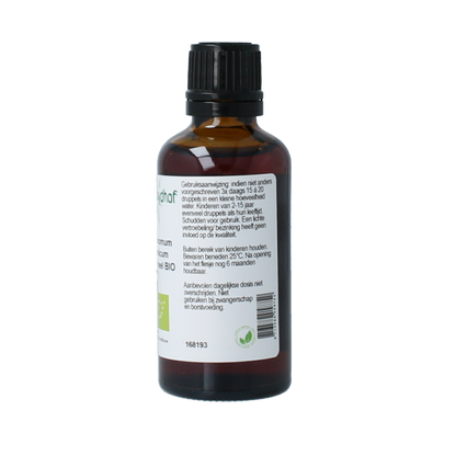 Cruydhof Cinnamomum zeyl cort / kaneel tinctuur bio 50 Milliliter