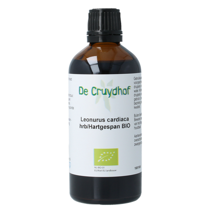 Cruydhof Leonorus card hrb / hartgespan tinctuur bio 100 Milliliter