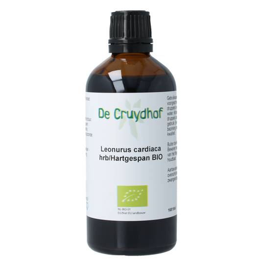 Cruydhof Leonorus card hrb / hartgespan tinctuur bio 100 Milliliter