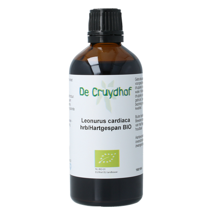Cruydhof Leonorus card hrb / hartgespan tinctuur bio 100.00 Milliliter