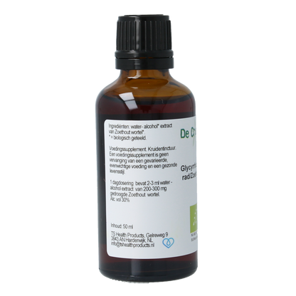Cruydhof Glycyrrhiza glabra radix / zoethout tinctuur bio 50 Milliliter
