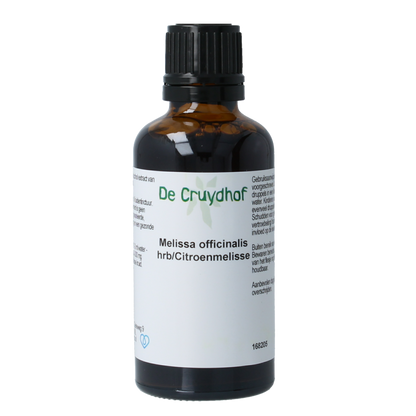 Cruydhof Melissa officinalis herb / citroenmelisse tinctuur 50 Milliliter