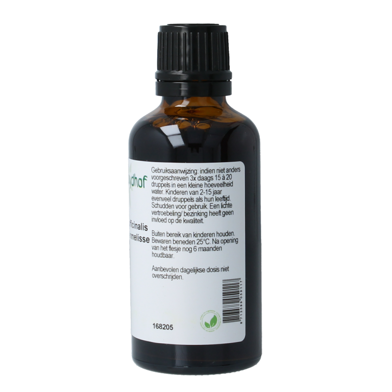 Cruydhof Melissa officinalis herb / citroenmelisse tinctuur 50 Milliliter