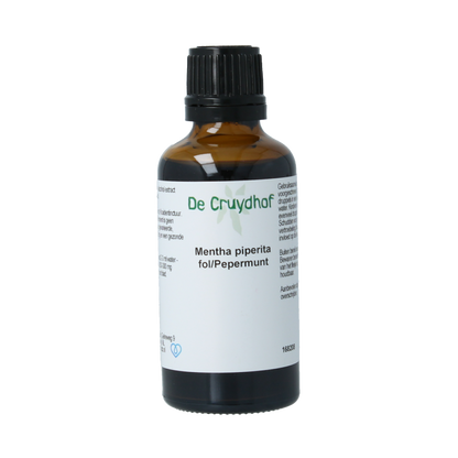 Cruydhof Mentha piperite / pepermunt tinctuur 50 Milliliter