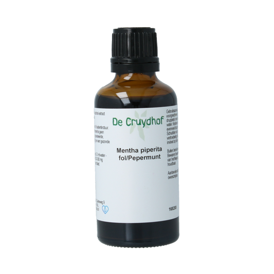 Cruydhof Mentha piperite / pepermunt tinctuur 50 Milliliter