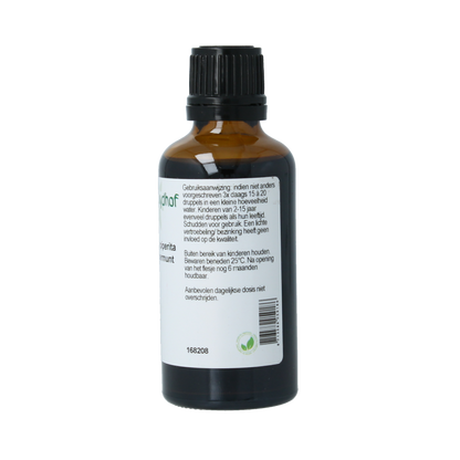 Cruydhof Mentha piperite / pepermunt tinctuur 50 Milliliter