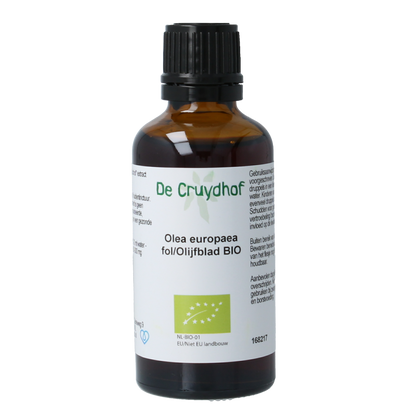 Cruydhof Olea europaea folia / olijfblad tinctuur bio 50 Milliliter