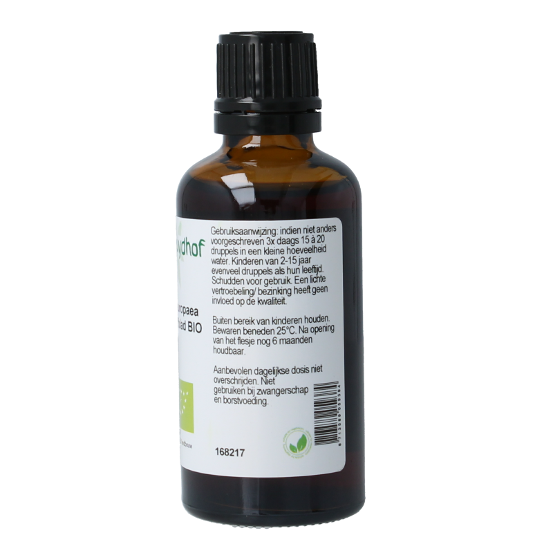 Cruydhof Olea europaea folia / olijfblad tinctuur bio 50 Milliliter