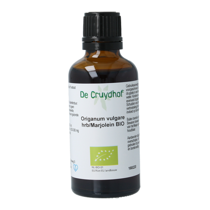 Cruydhof Origanum vulgare herb / marjolein tinctuur bio 50.00 Milliliter