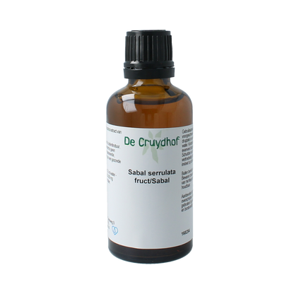 Cruydhof Sabal serrulata fructus tinctuur 50.00 Milliliter