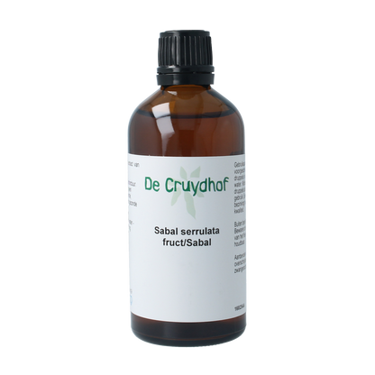 De Cruydhof Sabal serrulata fructus tinctuur 100.00 Milliliter