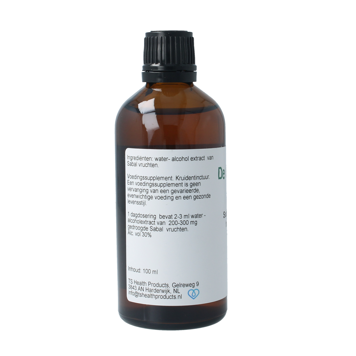 Cruydhof Sabal serrulata fructus tinctuur 100.00 Milliliter