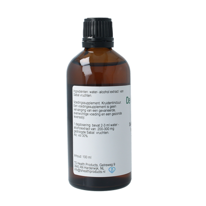 Cruydhof Sabal serrulata fructus tinctuur 100.00 Milliliter