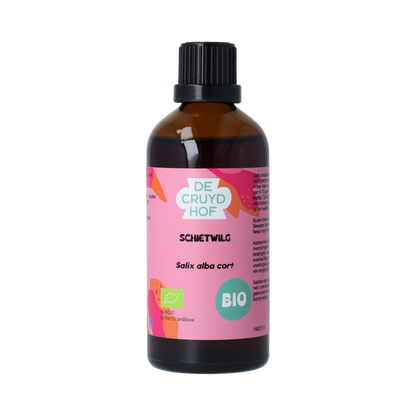 De Cruydhof Salix alba / wilgenbast tinctuur bio 100.00 Milliliter
