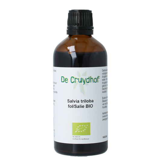Cruydhof Salvia triloba fol / salie tinctuur bio 100 Milliliter