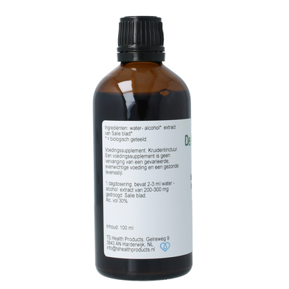 Cruydhof Salvia triloba fol / salie tinctuur bio 100 Milliliter