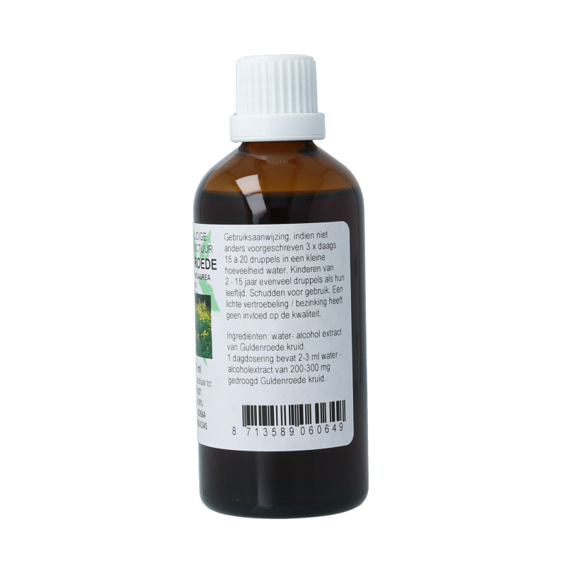 Cruydhof Solidago virg herb / guldenroede tinctuur 100 Milliliter