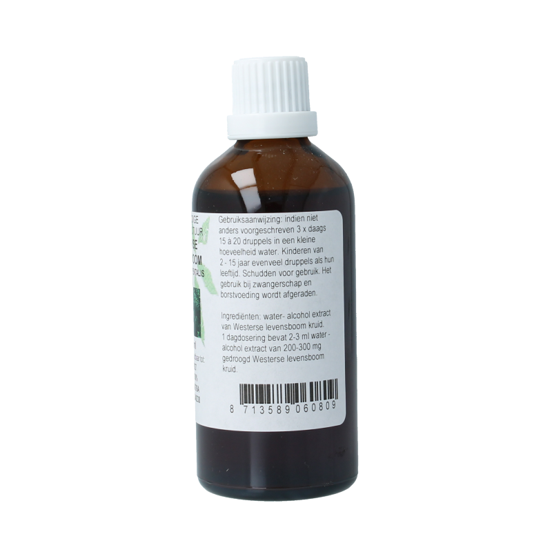 Cruydhof Thuja occidentalis / levensboom tinctuur 100 Milliliter