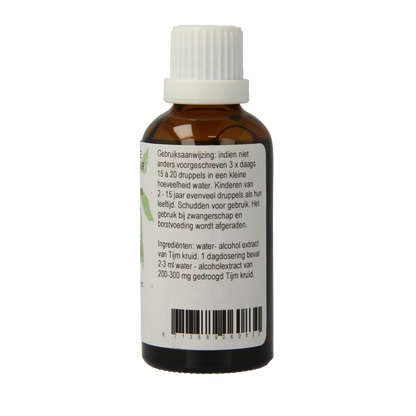 Cruydhof Thymus vulgaris herb / tijm tinctuur 50 Milliliter