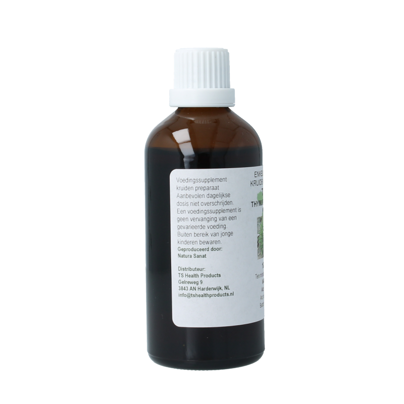 Cruydhof Thymus vulgaris herb / tijm tinctuur 100 Milliliter