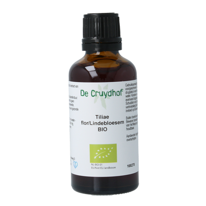 Cruydhof Tiliae cordata flor / lindebloesem tinctuur bio 50 Milliliter