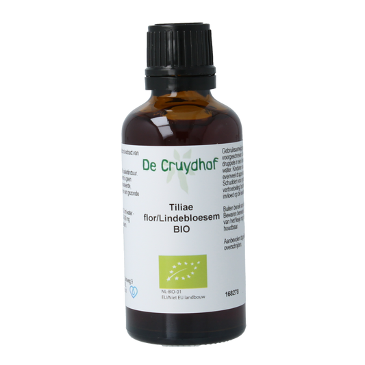 Cruydhof Tiliae cordata flor / lindebloesem tinctuur bio 50 Milliliter