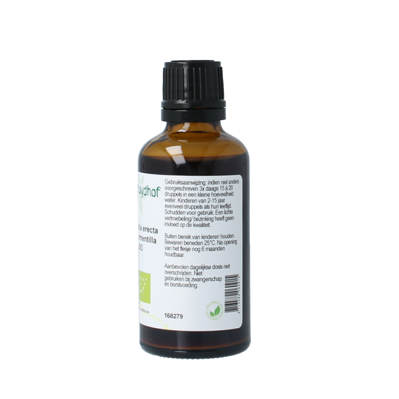 Cruydhof Tormentil wortel tinctuur bio 50 Milliliter