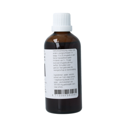 Cruydhof Uncaria tomentosa / cat's claw tinctuur 100 Milliliter