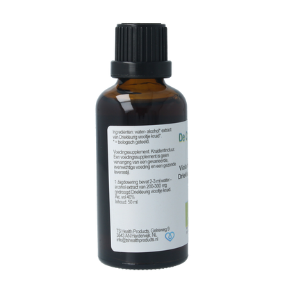 Cruydhof Viola tricolor hrb / driekl viooltje tinctuur bio 50.00 Milliliter