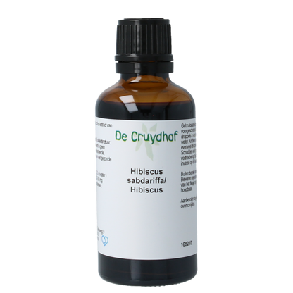 Cruydhof Hibiscus sabdariffa / hibiscus flor tinctuur 50 Milliliter