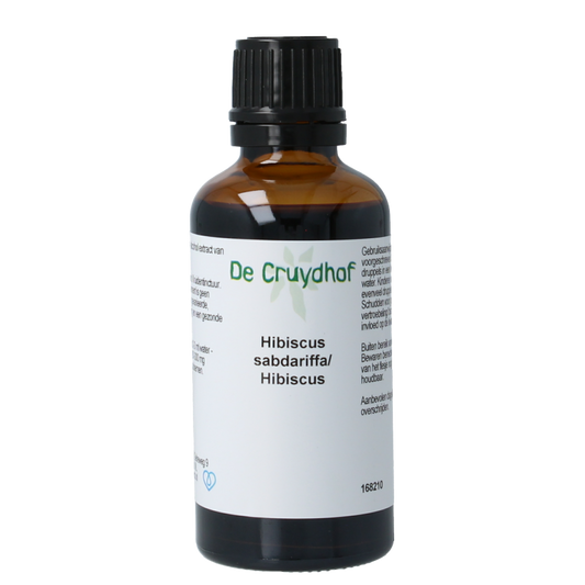 Cruydhof Hibiscus sabdariffa / hibiscus flor tinctuur 50 Milliliter